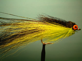 Muddlers Deceiver (Andino) Black, Chartreuse (3,0)